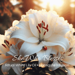 Limited Edition Ritual White Lily Oil - She Who Blesses